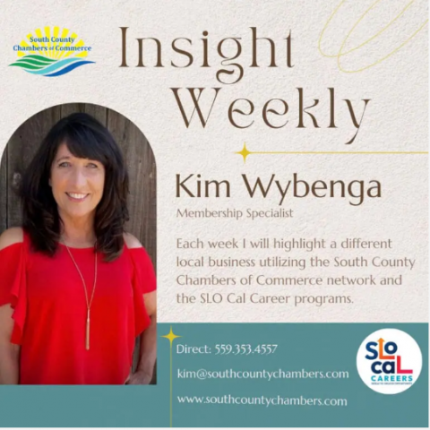 Insight Weekly with Kim Wybenga Membership Specialist with South County Chamber of Commerce cover photo